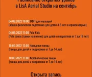 студия воздушной акробатики, фитнеса и танцев lisa aerial studio изображение 8 на проекте lovefit.ru